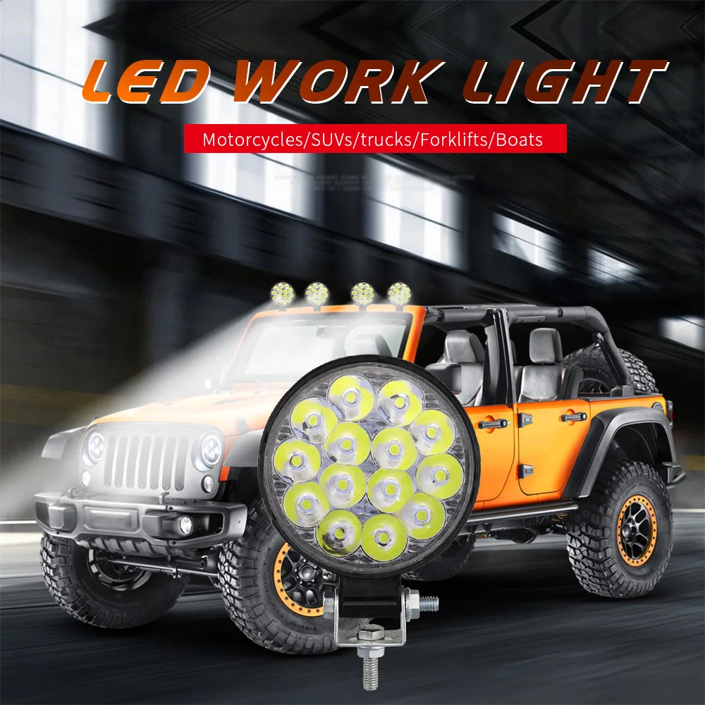 Round Working lights Work Spot Flood Bulb Lamp Waterproof IP68 Off-road Vehicles Replacement 4pcs
Round Working lights Work Spot Flood Bulb Lamp Waterproof IP68 Off-road Vehicles Replacement 4pcs