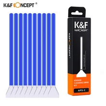 K&F Concept Cleaning Swab for APS-C Sensors 10PCS Individually Vacuum Packed Swabs Brush DSLR Digital Camera K&F Concept Cleaning Swab for APS-C Sensors 10PCS Individually Vacuum Packed Swabs Brush DSLR Digital Camera