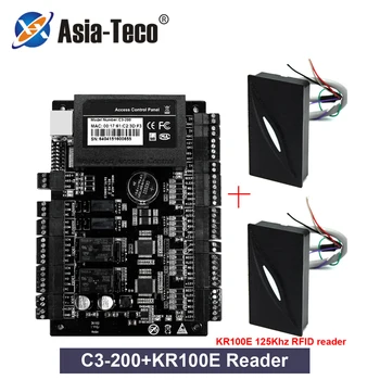 IP-based Door Access Control Panel with 2pcs KR100 Reader TCP/IP RS485 Communication Advanced Access Control Wiegand 26-bit
IP-based Door Access Control Panel with 2pcs KR100 Reader TCP/IP RS485 Communication Advanced Access Control Wiegand 26-bit