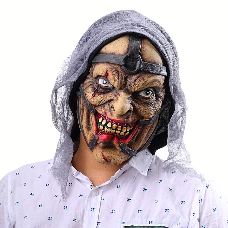Scary Mask Full Head Realistic Latex Party Mask Horror Wizard Mask Halloween Mask Cosplay Masquerade Masks Clothing Accessories
Scary Mask Full Head Realistic Latex Party Mask Horror Wizard Mask Halloween Mask Cosplay Masquerade Masks Clothing Accessories