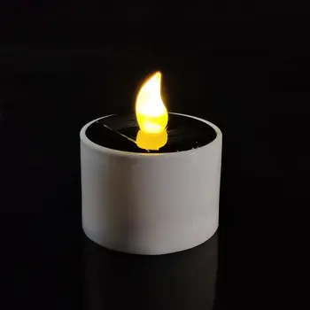 6 Pcs/Lot Warm White Flicker Solar Power LED Light Candles Flameless Electronic Solar LED Tea Lights Lamp
6 Pcs/Lot Warm White Flicker Solar Power LED Light Candles Flameless Electronic Solar LED Tea Lights Lamp