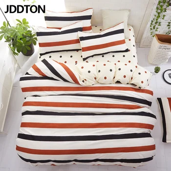 JDDTON Classical Style Bedding Stripes and Polka Dots Bed Linen Duvet Cover Set AB Side Bed Sheet Set Pillowcase Cover BE103
JDDTON Classical Style Bedding Stripes and Polka Dots Bed Linen Duvet Cover Set AB Side Bed Sheet Set Pillowcase Cover BE103