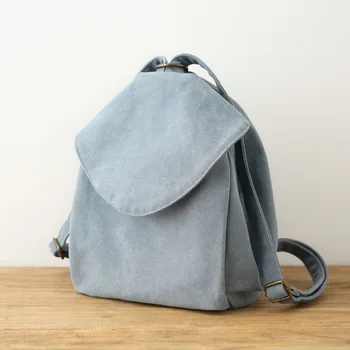 Casual Canvas Women's Backpack Backpack Literary Small Fresh Pure Color Cloth Bag New Trend Backpack Women Korean Solid Zipper
Casual Canvas Women's Backpack Backpack Literary Small Fresh Pure Color Cloth Bag New Trend Backpack Women Korean Solid Zipper