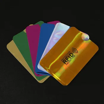 Anti Rfid Wallet Blocking Reader Lock Bank Card Holder Id Bank Card Case Protection Metal Credit NFC Holder Aluminium 6.3*9.1cm
Anti Rfid Wallet Blocking Reader Lock Bank Card Holder Id Bank Card Case Protection Metal Credit NFC Holder Aluminium 6.3*9.1cm