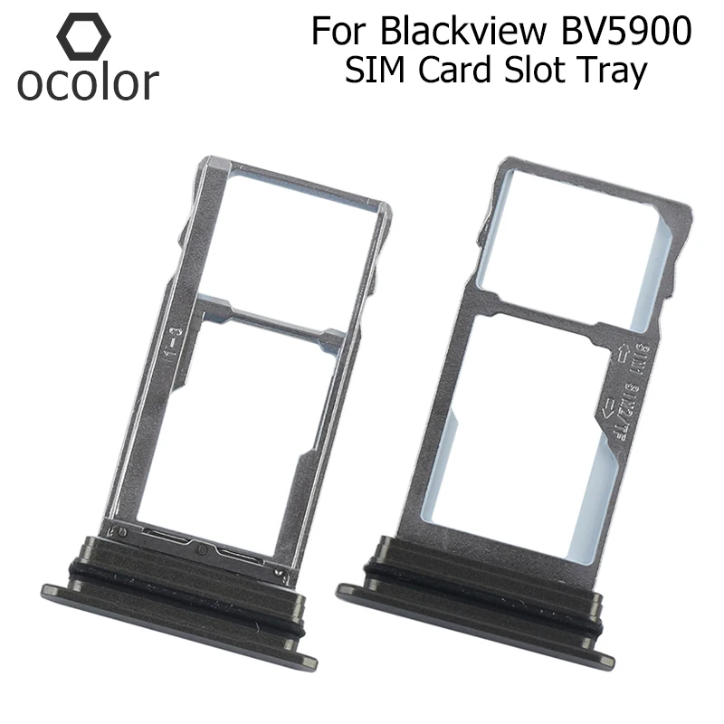 ocolor For Blackview BV5900 SIM Card Tray Adapter Socket Repair Parts SD Slot Holder | Мобильные телефоны и аксессуары