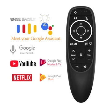 G10S Pro Voice Remote Control 2.4G Wireless Air Mouse Microphone Gyroscope IR Learning for Android TV Box HK1 H96 Max X96 mini
G10S Pro Voice Remote Control 2.4G Wireless Air Mouse Microphone Gyroscope IR Learning for Android TV Box HK1 H96 Max X96 mini