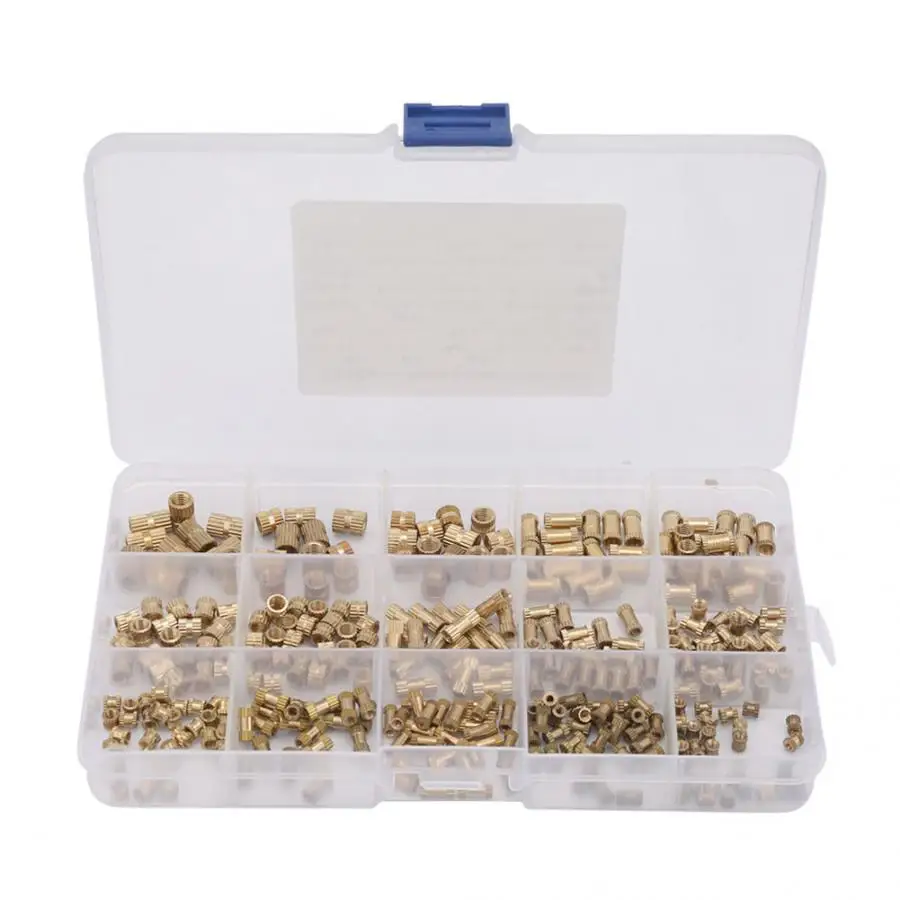 330pcs M2 M3 M4 M5 Brass Insert Nut Isolation Column Knurl Insert Nut Kit wood screw and nut
330pcs M2 M3 M4 M5 Brass Insert Nut Isolation Column Knurl Insert Nut Kit wood screw and nut