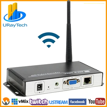 HEVC H.265 H.264 Wireless VGA To LAN Encoder VGA Over WiFI Streaming Encoder VGA Transmitter With UDP RTMP RTSP
HEVC H.265 H.264 Wireless VGA To LAN Encoder VGA Over WiFI Streaming Encoder VGA Transmitter With UDP RTMP RTSP