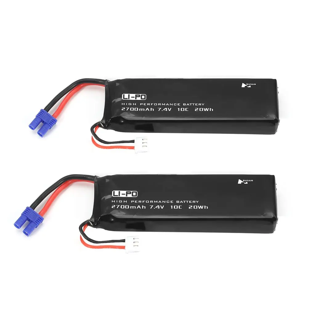 2pcs/lot Original Hubsan H501S Battery 7.4V 2700mAh 10C Li-po Battery for Hubsan H501S H501C RC Quadcopter Drone Battery Parts
2pcs/lot Original Hubsan H501S Battery 7.4V 2700mAh 10C Li-po Battery for Hubsan H501S H501C RC Quadcopter Drone Battery Parts