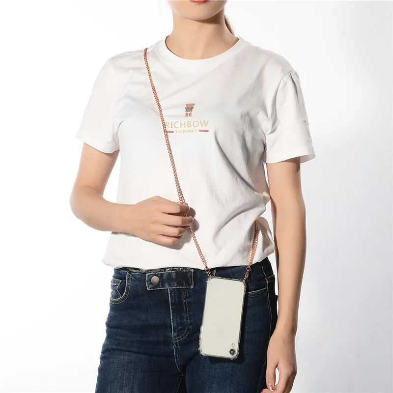 Shockproof Clear Phone Case Metal Strap Cord Chain Tape Necklace Lanyard For Huawei P40 Lite E 5G Nova 7 Pro 6 SE Honor Play 4T
Shockproof Clear Phone Case Metal Strap Cord Chain Tape Necklace Lanyard For Huawei P40 Lite E 5G Nova 7 Pro 6 SE Honor Play 4T