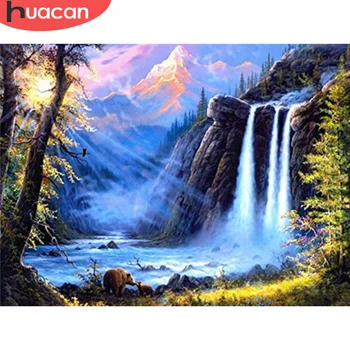 HUACAN Diamond Painting Waterfall Landscape Full Square Round 5D Diamond Embroidery Cross Stitch Craft Kit Decor For Home
HUACAN Diamond Painting Waterfall Landscape Full Square Round 5D Diamond Embroidery Cross Stitch Craft Kit Decor For Home