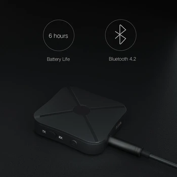 Bluetooth 5.0 Transmitter Receiver Wireless Audio Adapter 2In1 Music 3.5mm AUX for Car Audio TV PC
Bluetooth 5.0 Transmitter Receiver Wireless Audio Adapter 2In1 Music 3.5mm AUX for Car Audio TV PC