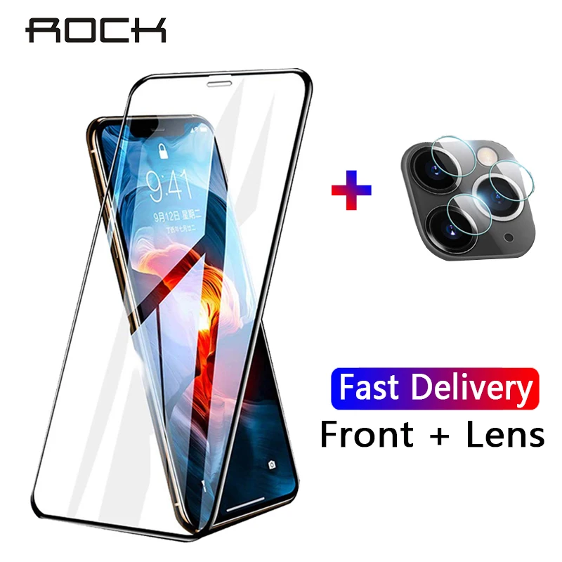 Rock Protective Tempered Glass For iphone 11 Pro Max Full Glue Camera Screen Protector For iphone Xs Max XR X 7 8 Plus Glass
Rock Protective Tempered Glass For iphone 11 Pro Max Full Glue Camera Screen Protector For iphone Xs Max XR X 7 8 Plus Glass
