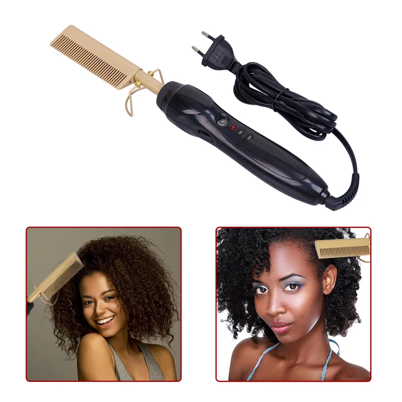 Electric Comb Straightener High Heat Press Comb Hot Straightening Electric Comb Environmentally Friendly Titanium Alloy
Electric Comb Straightener High Heat Press Comb Hot Straightening Electric Comb Environmentally Friendly Titanium Alloy