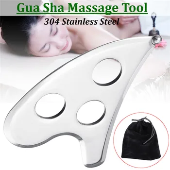 304 Stainless Steel Gua Sha Massager Scraper Physical Therapy Loose Muscle Meridian Massage Machine SPA Board Body Health Tools
304 Stainless Steel Gua Sha Massager Scraper Physical Therapy Loose Muscle Meridian Massage Machine SPA Board Body Health Tools