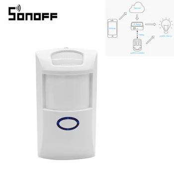 SONOFF PIR2 RF PIR Motion Sensor Wifi Wireless Remote Entry Alarm Security System Detector 433Mhz Anti Theft Smart Home Alexa
SONOFF PIR2 RF PIR Motion Sensor Wifi Wireless Remote Entry Alarm Security System Detector 433Mhz Anti Theft Smart Home Alexa