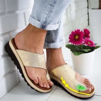 Women PU Leather Shoes Platform Flat Sole Ladies Casual Soft Big Toe Foot Correction Sandal Orthopedic Bunion Corrector 2019 
Women PU Leather Shoes Platform Flat Sole Ladies Casual Soft Big Toe Foot Correction Sandal Orthopedic Bunion Corrector 2019