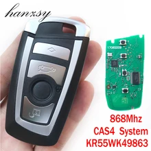 4 buttons 868MHz PCf7945 Chip For BMW F 3 5 7 Series CAS4 System Car Smart key KR55WK49863 Uncut blade
4 buttons 868MHz PCf7945 Chip For BMW F 3 5 7 Series CAS4 System Car Smart key KR55WK49863 Uncut blade