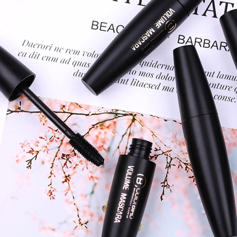 4D Fiber Mascara Lash Makeup Waterproof Length Extension Eyelash Quick Dry Eye Make Up Mascara Black Mascara Thick Brush TSLM1
4D Fiber Mascara Lash Makeup Waterproof Length Extension Eyelash Quick Dry Eye Make Up Mascara Black Mascara Thick Brush TSLM1