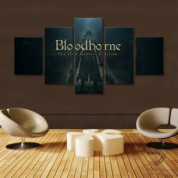 Bloodborne The Old Hunters Edition Canvas Picture Home Decor 5 Pieces Paintings Wall Art Print Poster Hotel Modular Living Room
Bloodborne The Old Hunters Edition Canvas Picture Home Decor 5 Pieces Paintings Wall Art Print Poster Hotel Modular Living Room