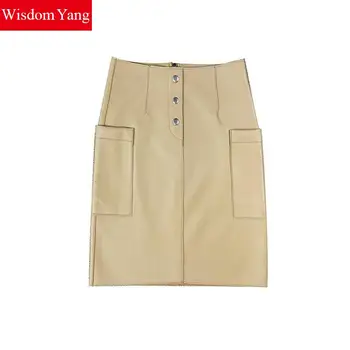 Real Genuine Leather Skirt High Waisted Midi Pencil Skirts Womens Spring Autumn Red Khaki Bodycon Sexy Party Wrap Clothes Faldas
Real Genuine Leather Skirt High Waisted Midi Pencil Skirts Womens Spring Autumn Red Khaki Bodycon Sexy Party Wrap Clothes Faldas