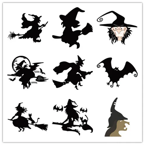 Halloween Witch Metal Cutting Dies for Scrapbooking Stamps Craft Embossing DIY Making Stencil Template
Halloween Witch Metal Cutting Dies for Scrapbooking Stamps Craft Embossing DIY Making Stencil Template