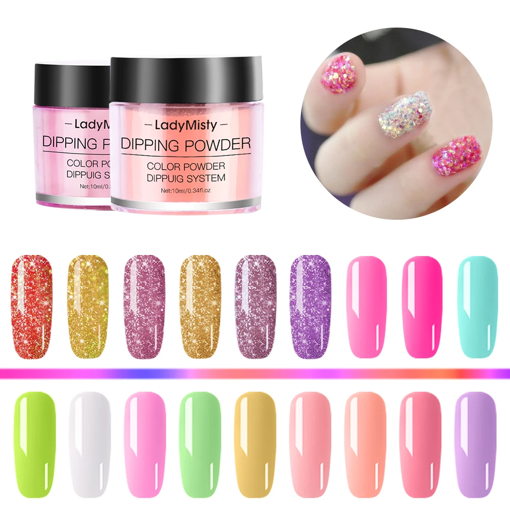 Dmoley Dipping Nail Powders Holographic Glitter Natural Color Nail Art Decorations Without Lamp Cure 10g For Manicure Nails
Dmoley Dipping Nail Powders Holographic Glitter Natural Color Nail Art Decorations Without Lamp Cure 10g For Manicure Nails