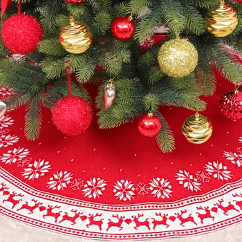 1pc Christmas Tree Bottom Skirt 48 Inch Snowflake Elk PatternTree Bottom Apron Carpet Christmas New Year Scene Decoration
1pc Christmas Tree Bottom Skirt 48 Inch Snowflake Elk PatternTree Bottom Apron Carpet Christmas New Year Scene Decoration