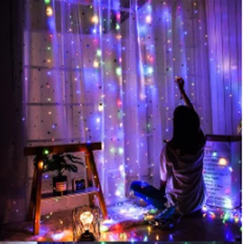 Remote Control LED Curtain Lights With USB Powered Fairy String Lights For Chrismas Bedroom Parties Window decoration LED string
Remote Control LED Curtain Lights With USB Powered Fairy String Lights For Chrismas Bedroom Parties Window decoration LED string