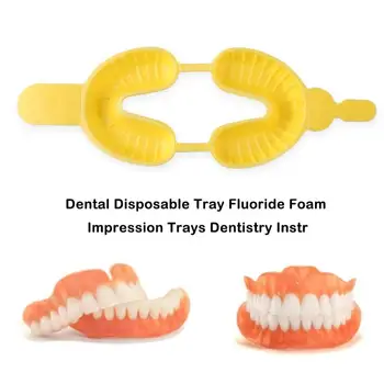 50pcs/Set Dental Disposable Fluoride Foam Dental Trays Dentistry Dentist Materials Dual Arch Trays For Gel or Foam
50pcs/Set Dental Disposable Fluoride Foam Dental Trays Dentistry Dentist Materials Dual Arch Trays For Gel or Foam