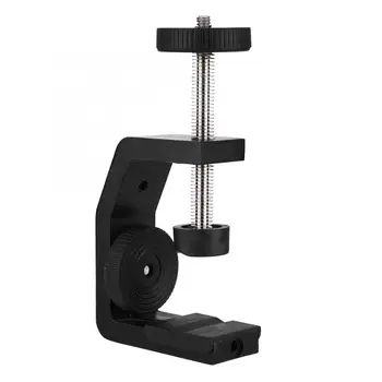 Universal Tripod Desktop Mount Stand Aluminum C-Type 1/4 Inch Desktop Mount Clip Clamp Stand for Camera Tripod Ball Head
Universal Tripod Desktop Mount Stand Aluminum C-Type 1/4 Inch Desktop Mount Clip Clamp Stand for Camera Tripod Ball Head