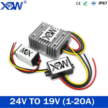 

DC DC Converter Step Down Buck 24V to 19V 1A 3A 5A 10A 20A 24 Volt Reducer Voltage Regulator 190W Laptop Power Supply for Car