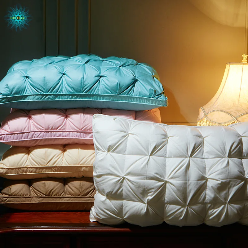 Goose/duck Down Bedding Pillow White/Blue/Pink/Brown Cotton Cover Soft French Style Bread Shape Sleeping Pillow Filler
Goose/duck Down Bedding Pillow White/Blue/Pink/Brown Cotton Cover Soft French Style Bread Shape Sleeping Pillow Filler