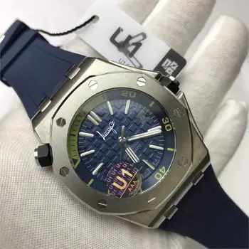 2020 U1 Luxury Brand Men Automatic Mechanical royal-Oaks Blue Watches Drive Sapphire Sport Watch
2020 U1 Luxury Brand Men Automatic Mechanical royal-Oaks Blue Watches Drive Sapphire Sport Watch