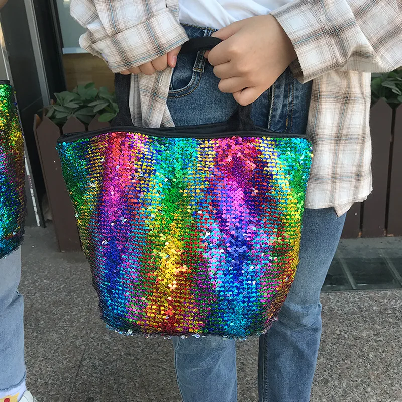 E New-Korean Version of Sequin Bag Versitile Fashion Bag Handbag Casual Bag Small Fresh Shoulder Bag
E New-Korean Version of Sequin Bag Versitile Fashion Bag Handbag Casual Bag Small Fresh Shoulder Bag