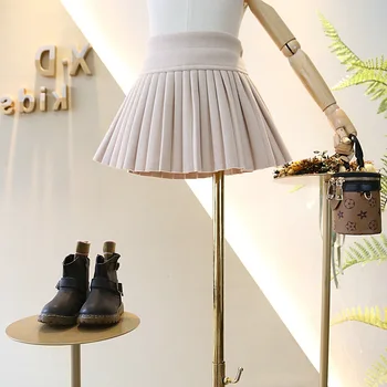 Girl Winter Pleated Skirt Outfit Toddler Girl Winter Clothing Children Thickened Warm Short Skirt 3-8 Yrs Baby Kids Woolen Skirt
Girl Winter Pleated Skirt Outfit Toddler Girl Winter Clothing Children Thickened Warm Short Skirt 3-8 Yrs Baby Kids Woolen Skirt