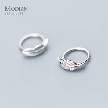 Modian Minimalist Fashion Design Tree Leaves Hoop Earrings for Women 925 Sterling Silver Round Design Fashion Jewelry Bijoux
Modian Minimalist Fashion Design Tree Leaves Hoop Earrings for Women 925 Sterling Silver Round Design Fashion Jewelry Bijoux