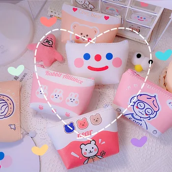 Yilan Cute Anime Purse Creative Cartoon INS-Style Large-Volume Waterproof Storgage Bag Pu Carrying Makeup Bag 
Yilan Cute Anime Purse Creative Cartoon INS-Style Large-Volume Waterproof Storgage Bag Pu Carrying Makeup Bag