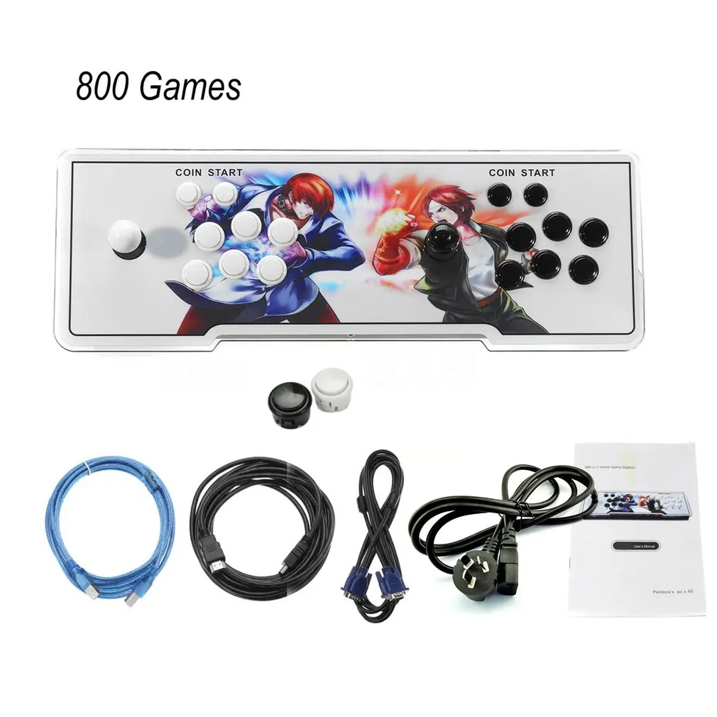800 In 1 TV For Jamma Arcade Game Console Kit Set Double Joystick HDMI VGA Interface Home Children Playing Console
800 In 1 TV For Jamma Arcade Game Console Kit Set Double Joystick HDMI VGA Interface Home Children Playing Console
