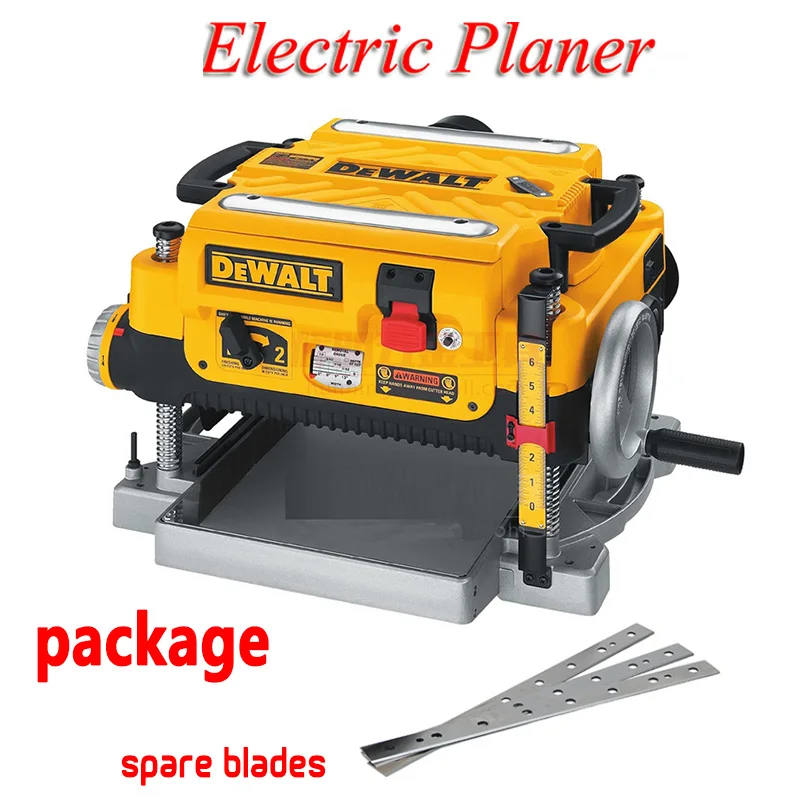 Woodworking Planer Grinder 220V 2200W Table Planer Multi-function Small Electric Planer Planing Machine For Woodworking DW735
Woodworking Planer Grinder 220V 2200W Table Planer Multi-function Small Electric Planer Planing Machine For Woodworking DW735