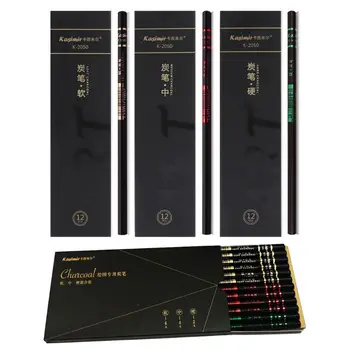 12pcs Soft Medium Hard Black Sketch Charcoal Pencil for Sketching Drawing Paint
12pcs Soft Medium Hard Black Sketch Charcoal Pencil for Sketching Drawing Paint