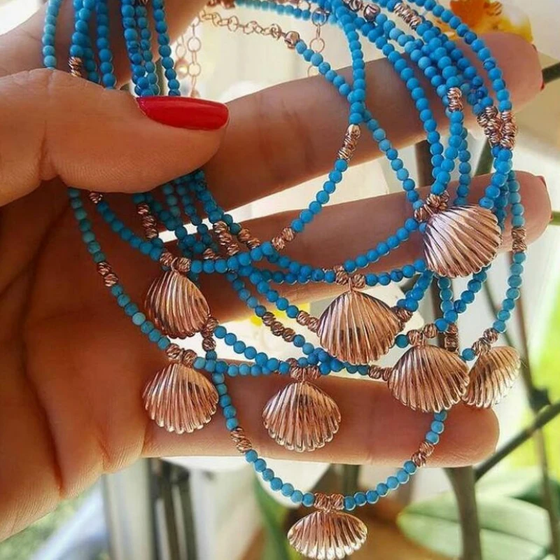PZMYCS 2019 Fashion bohemia blue beads Anklet for Women Bracelet on The Leg gold colour shell Ankle Chain Foot Jewelry
PZMYCS 2019 Fashion bohemia blue beads Anklet for Women Bracelet on The Leg gold colour shell Ankle Chain Foot Jewelry