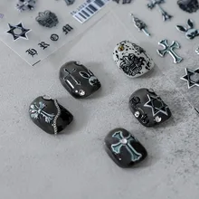 5D Bowknot Golden Nail Stickers black Cross Star Moon Manicure Geometry Design Nail Art Decoration Stickers for Nails
5D Bowknot Golden Nail Stickers black Cross Star Moon Manicure Geometry Design Nail Art Decoration Stickers for Nails