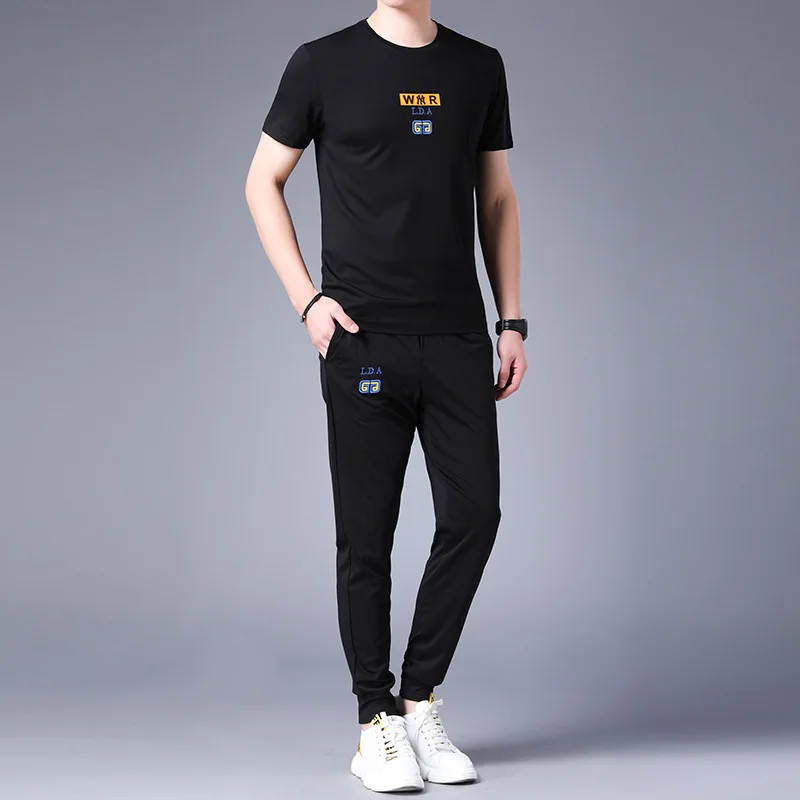 Resistance Biao 2020 Spring And Summer New Style Men Casual Sports Short Sleeve Set Men's Two-Piece Set
Resistance Biao 2020 Spring And Summer New Style Men Casual Sports Short Sleeve Set Men's Two-Piece Set