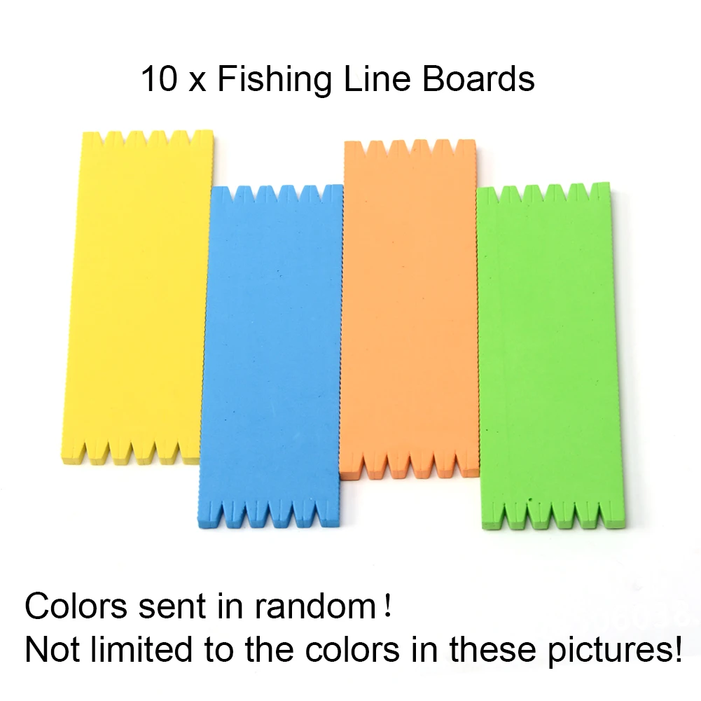 Winding Foam Soft Colorful Portable Trace Wire Swivel Tool Float Rectangle Outdoor Fishing Line Board
Winding Foam Soft Colorful Portable Trace Wire Swivel Tool Float Rectangle Outdoor Fishing Line Board