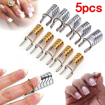 Fashion 5pcs Women Reusable UV Gel Acrylic Tips Nail Art Extension Guide Form Nail tools
Fashion 5pcs Women Reusable UV Gel Acrylic Tips Nail Art Extension Guide Form Nail tools