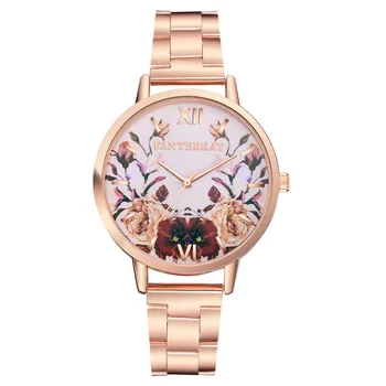 Women Watch Bracelet Rose Gold Strap Quartz Lady Clock Luxury Watches Trending Flower Wristwatches Casual Time Relogio Feminino
Women Watch Bracelet Rose Gold Strap Quartz Lady Clock Luxury Watches Trending Flower Wristwatches Casual Time Relogio Feminino