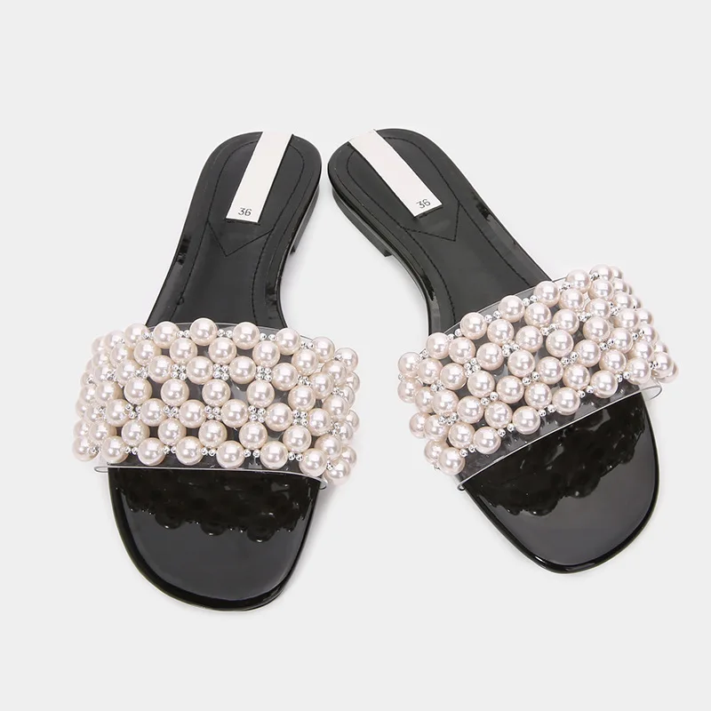 Slippers High Heel Women Pearl Slides Women Beach Style High Heel Sandals Women Square Heel String Beads Women Slides Summer
Slippers High Heel Women Pearl Slides Women Beach Style High Heel Sandals Women Square Heel String Beads Women Slides Summer