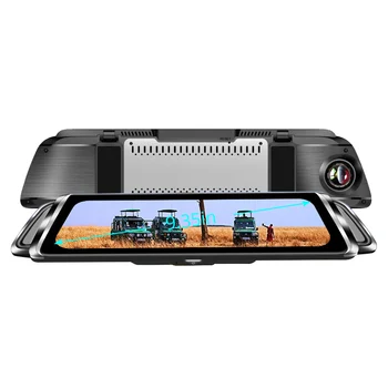 10in 1080P Car DVR Recorder Dash Cam Double Lens Streaming Media Rearview Mirror Driving Recorder DU55
10in 1080P Car DVR Recorder Dash Cam Double Lens Streaming Media Rearview Mirror Driving Recorder DU55