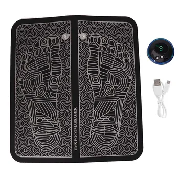 Portable 6 Different Simulation Massage Modes Charging Type EMS Foot Massage Pad Feet Acupuncture Stimulator Foot Massager
Portable 6 Different Simulation Massage Modes Charging Type EMS Foot Massage Pad Feet Acupuncture Stimulator Foot Massager
